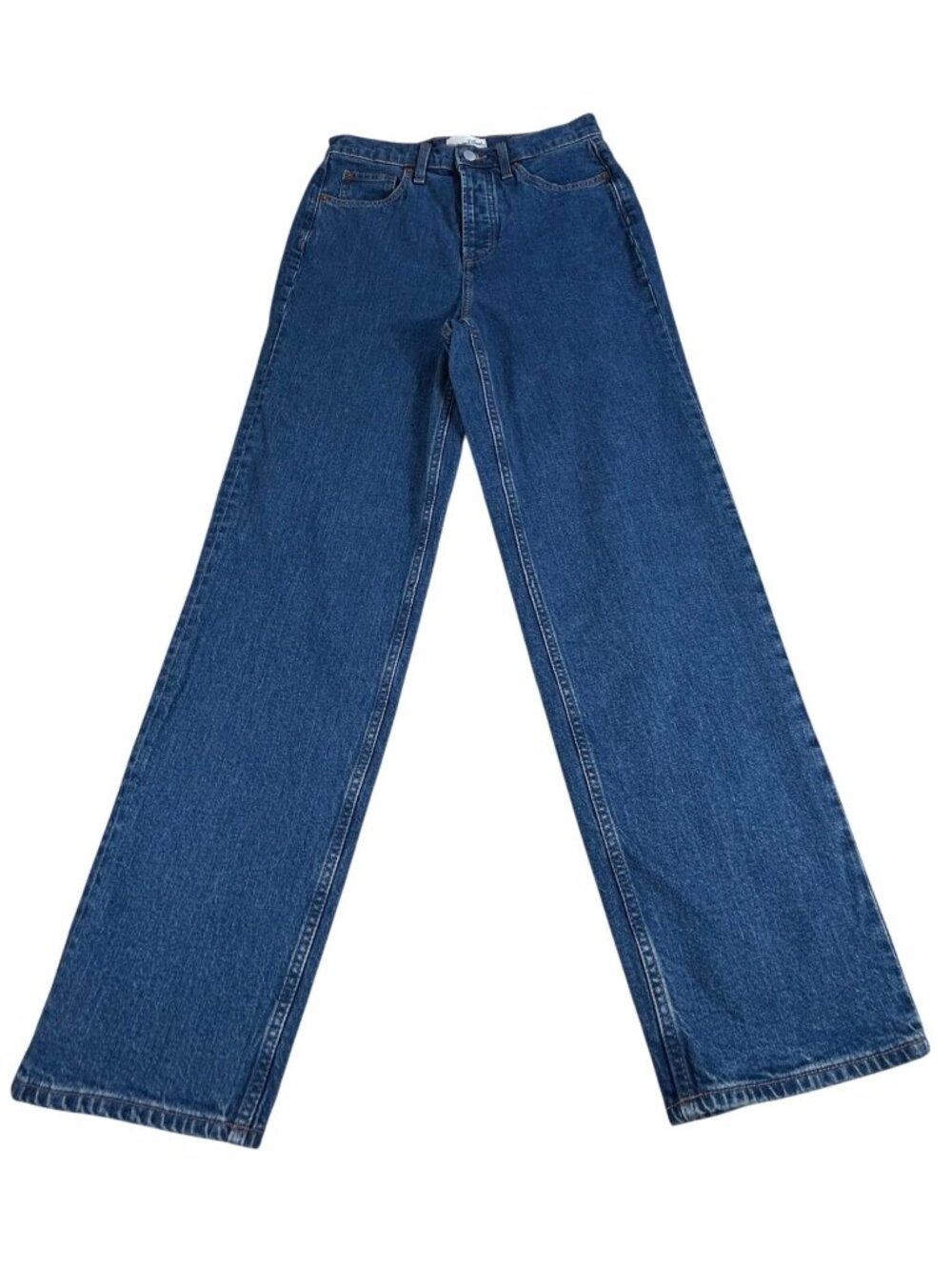 NEW Universal Thread High-Rise Straight Leg Jeans Women's 6 Medium Wash Stretch